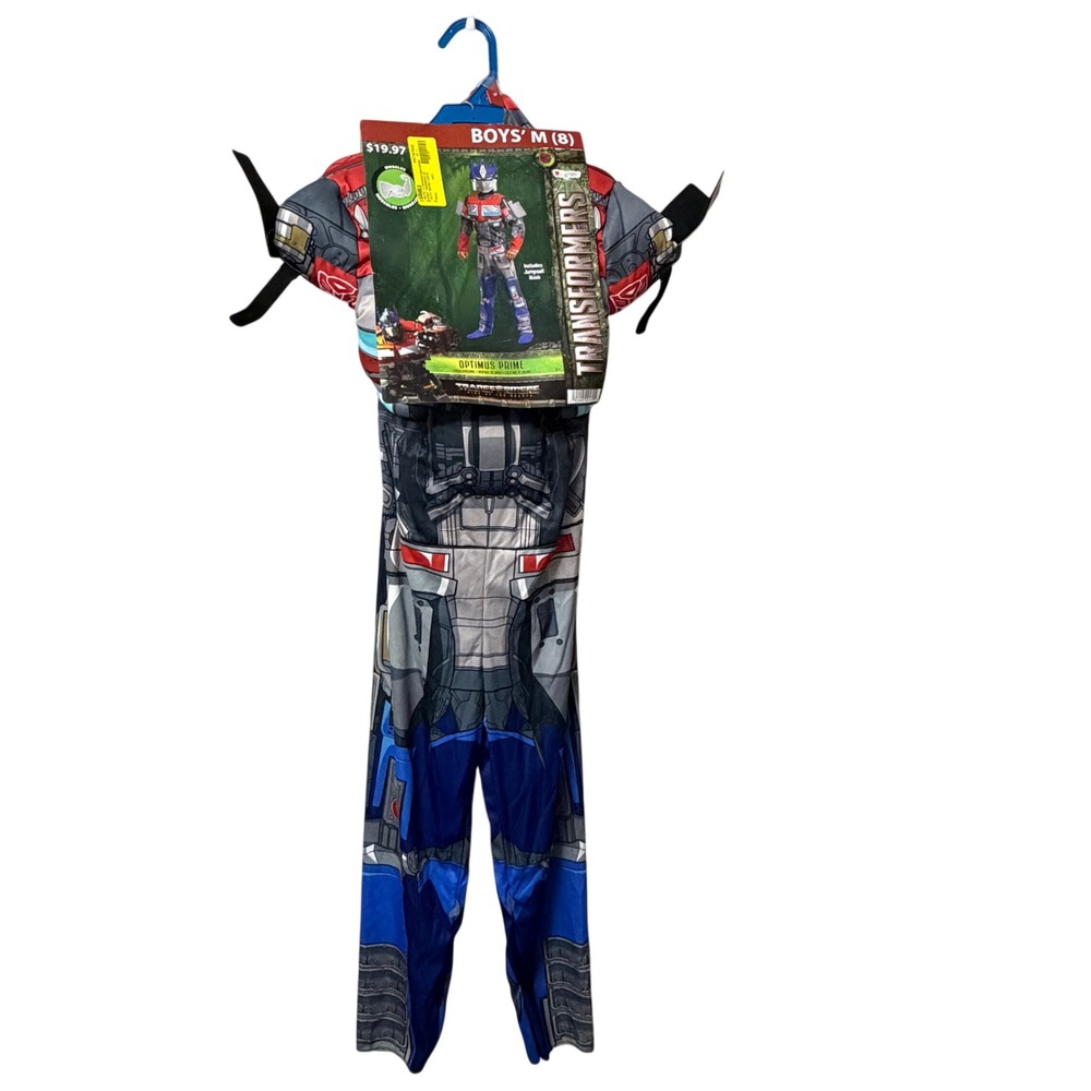 Transformers Optimus Prime Muscle Costume Boys Size M 8 Rise of the Beasts New
